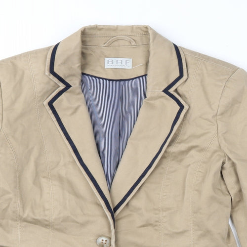 BAF Womens Brown   Jacket  Size 12
