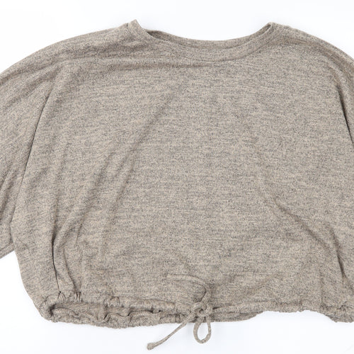 George Womens Brown   Pullover Jumper Size S