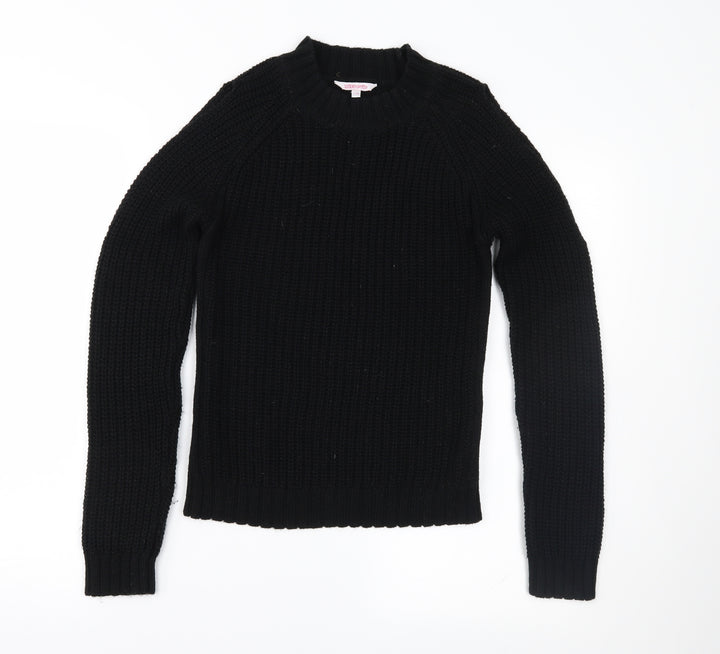 E-vie Girls Black   Pullover Jumper Size 11-12 Years