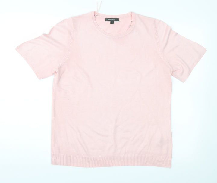 Bonmarché Womens Pink Pullover Jumper Size 12