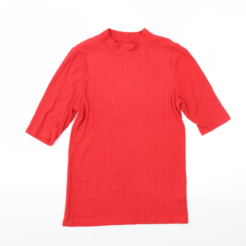 F&F Womens Red   Pullover Jumper Size 10