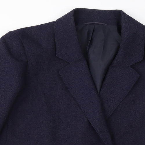 St Michael Womens Blue   Jacket Suit Jacket Size 14
