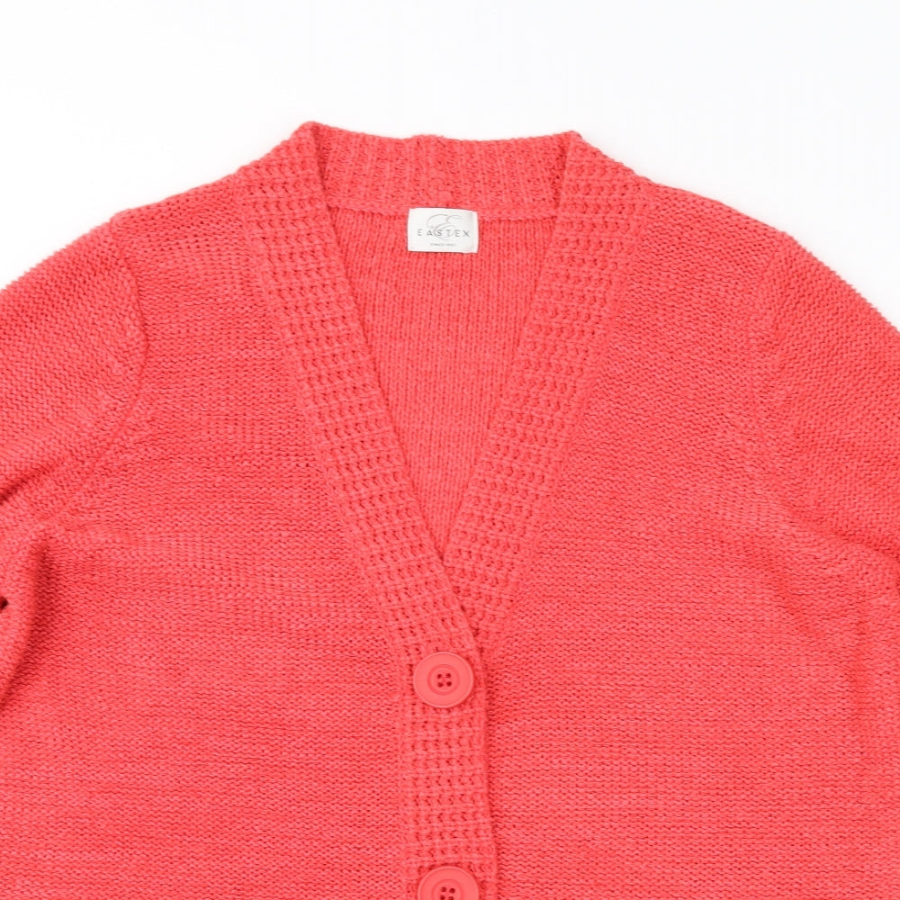 Eastex Womens Pink   Cardigan Jumper Size 20