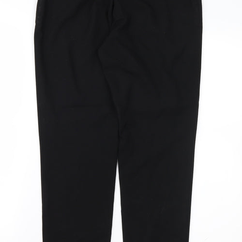 NEXT Womens Black   Trousers  Size 8 L27 in