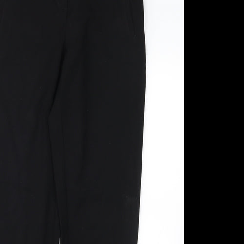 NEXT Womens Black   Trousers  Size 8 L27 in