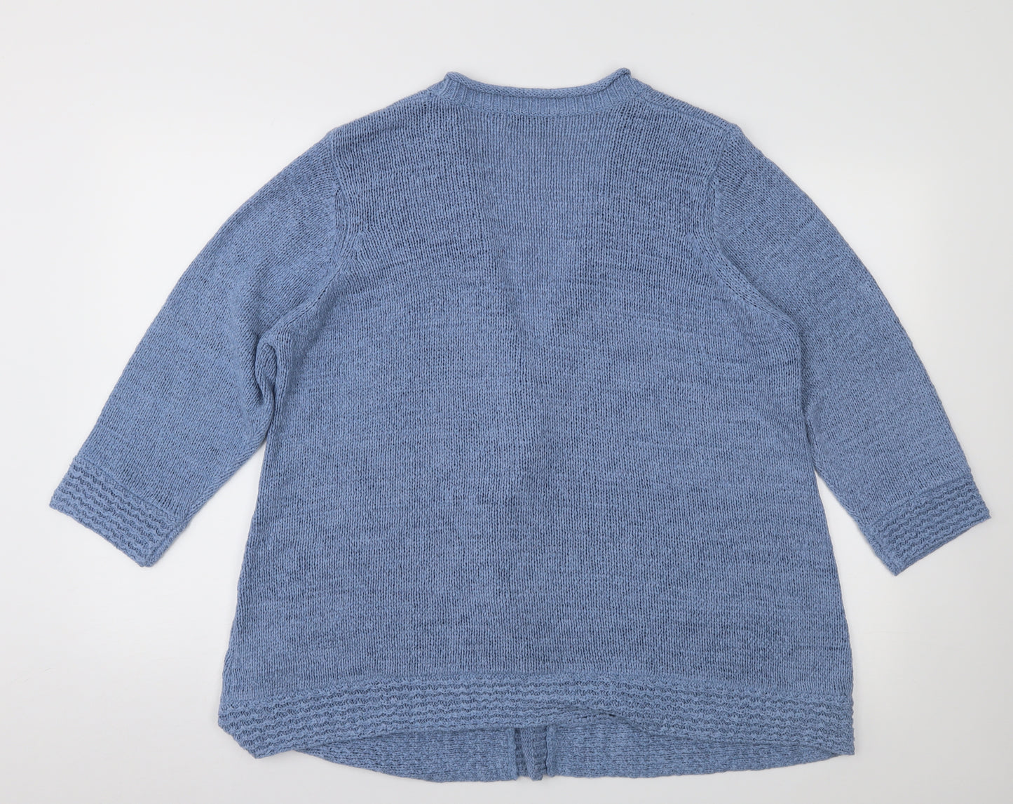 Marks and Spencer Womens Blue   Cardigan Jumper Size 20