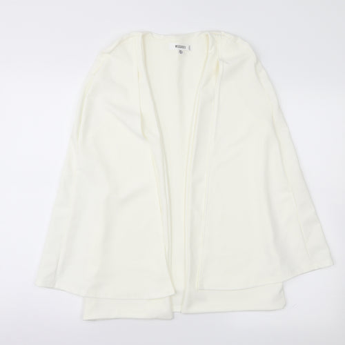 Missguided Womens Ivory    Waistcoat Size 6
