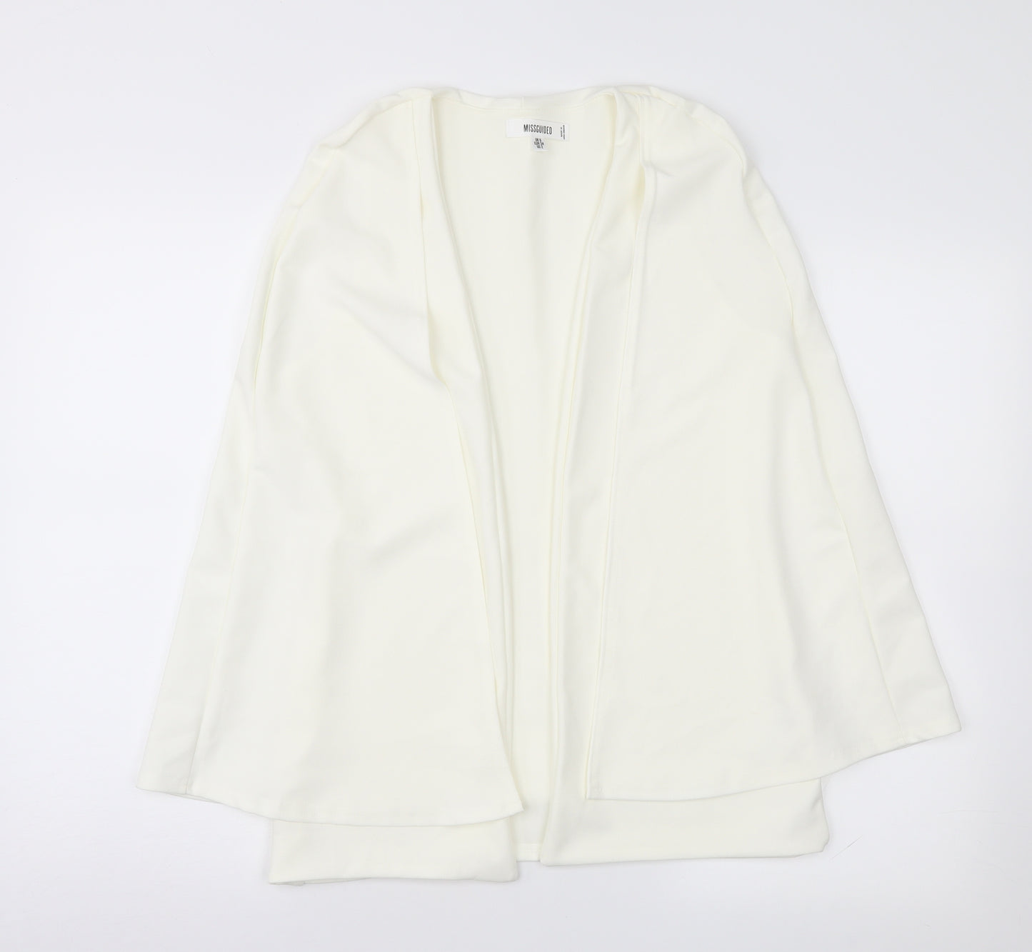 Missguided Womens Ivory    Waistcoat Size 6