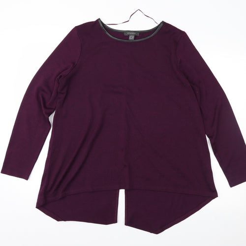 Atmosphere Womens Purple   Pullover Jumper Size L