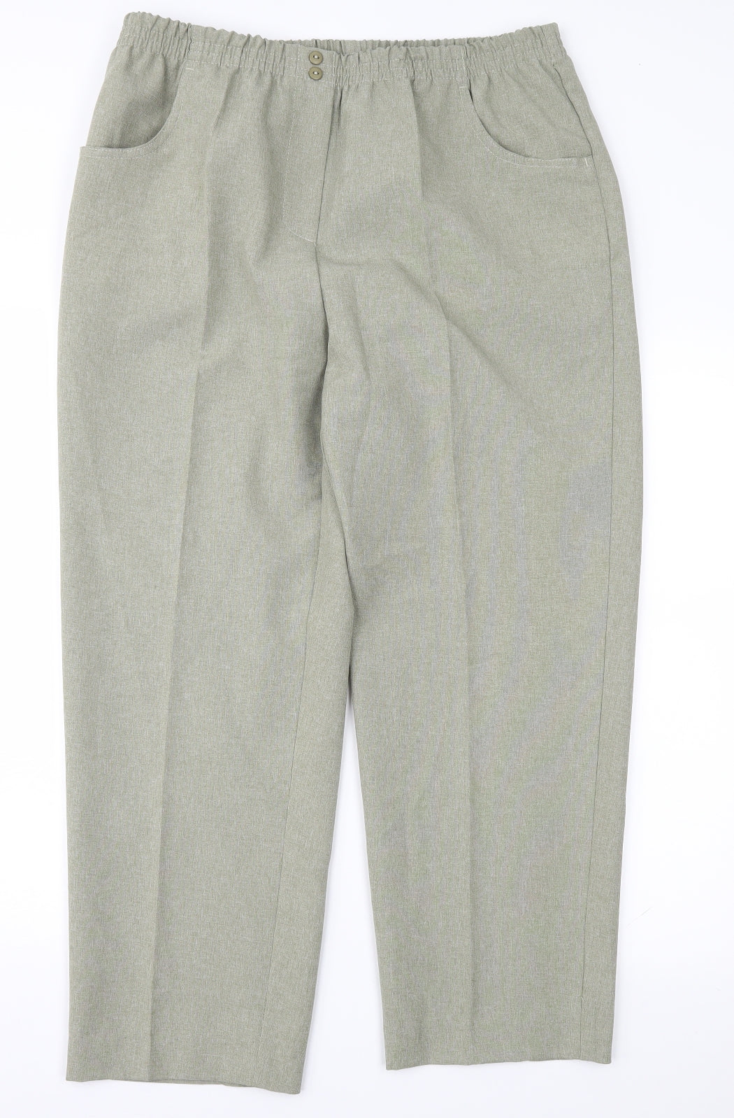 Daxon Womens Green   Trousers  Size 18 L26 in