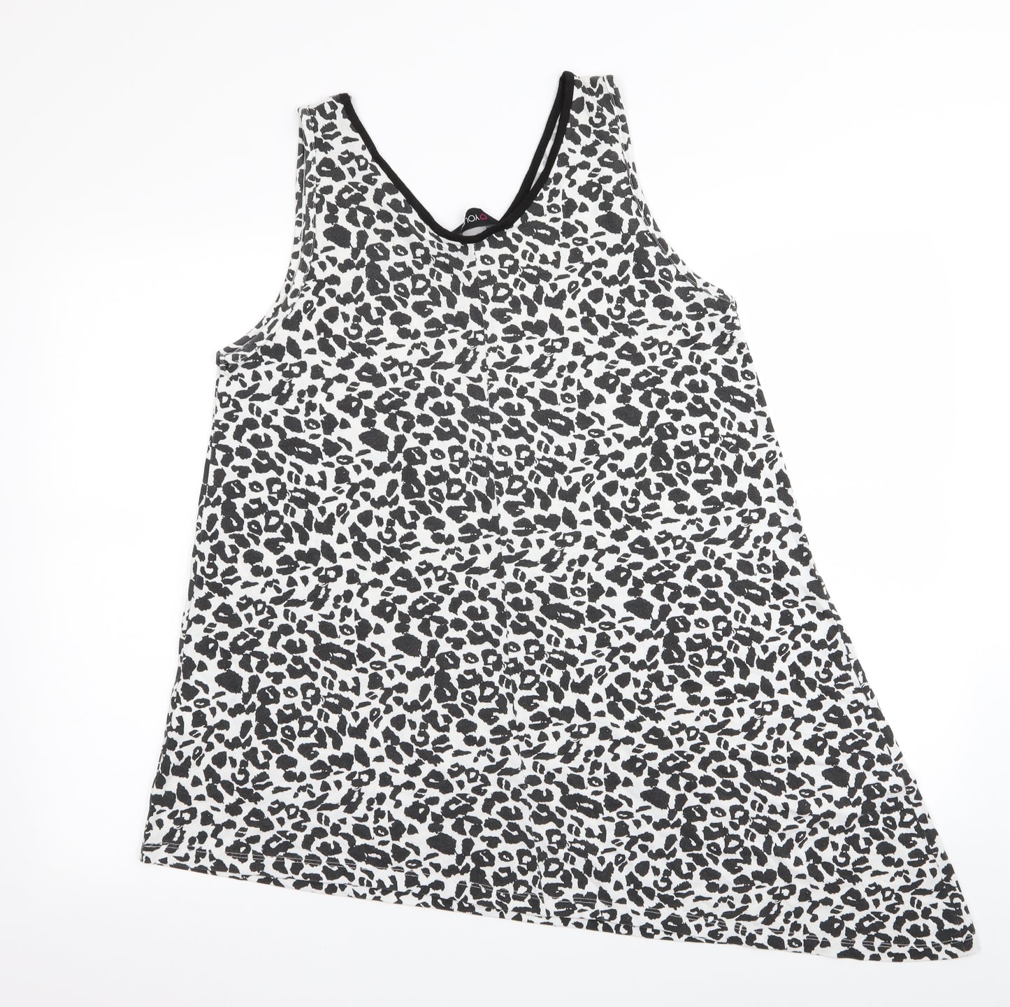 love yours Womens Multicoloured Animal Print  Basic Tank Size 16