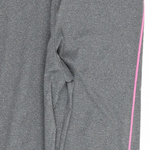 Avon Womens Grey   Capri Leggings Size 12 L20 in - Stretch waistband