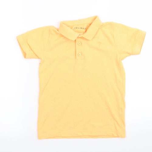 Nutmeg Boys Orange   Basic Polo Size 5-6 Years