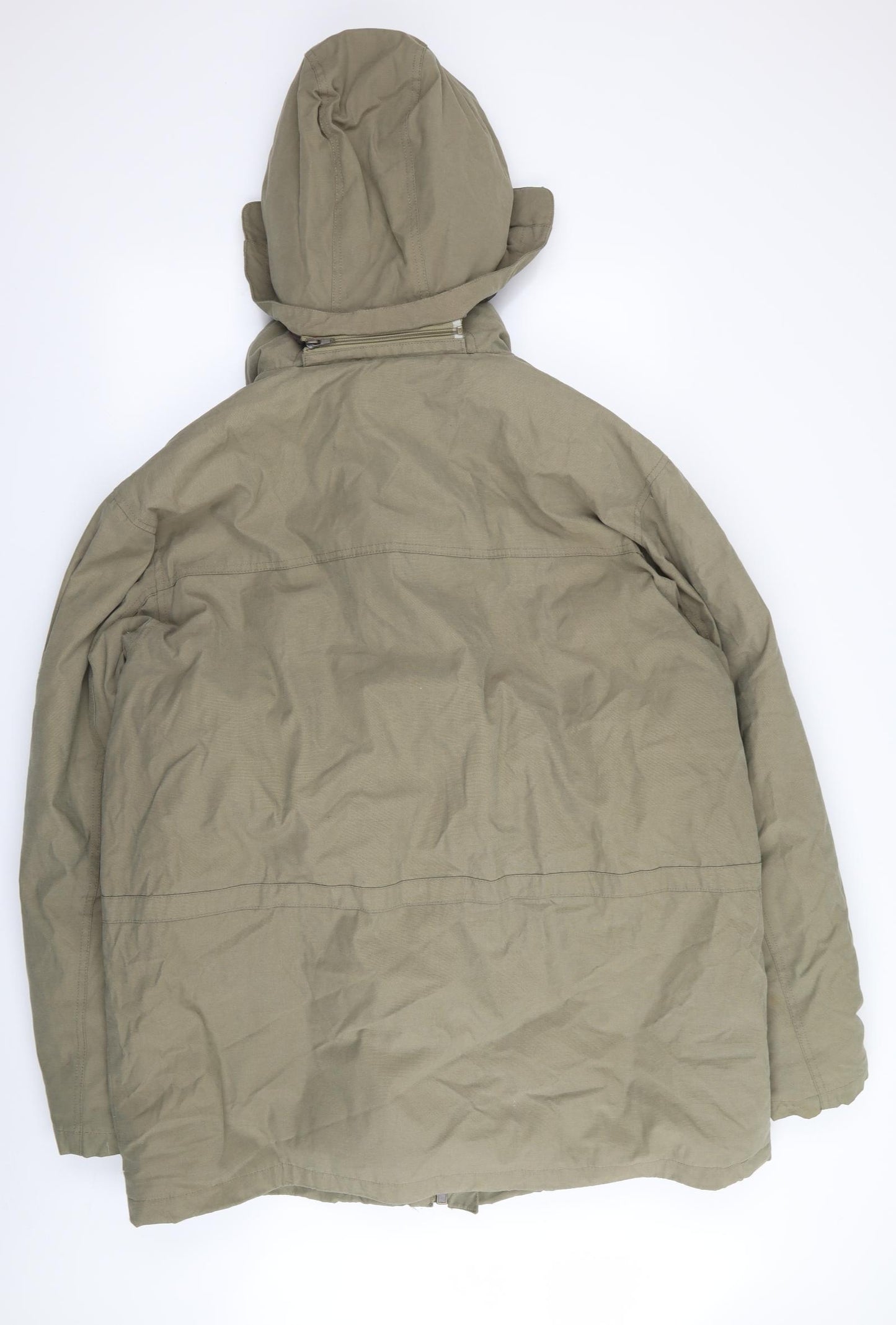 Maine Mens Green   Puffer Jacket Coat Size 2XL