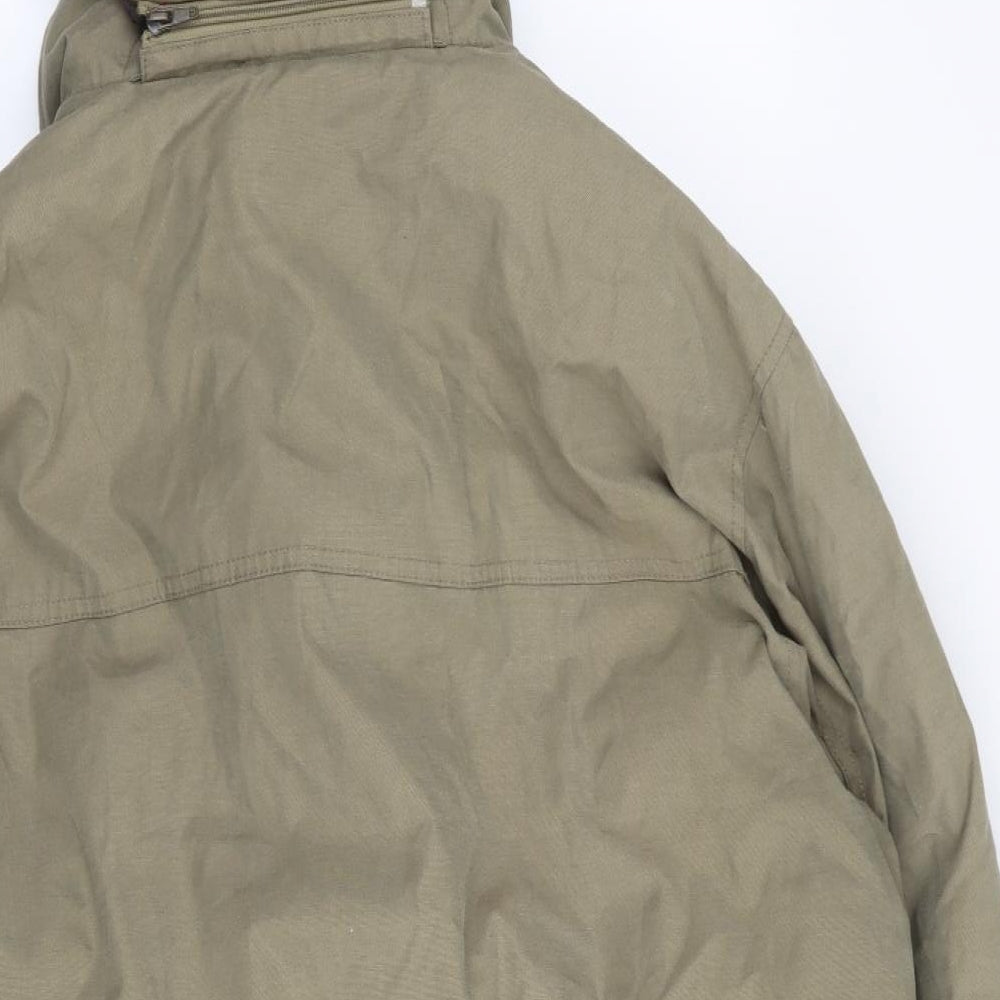 Maine Mens Green   Puffer Jacket Coat Size 2XL