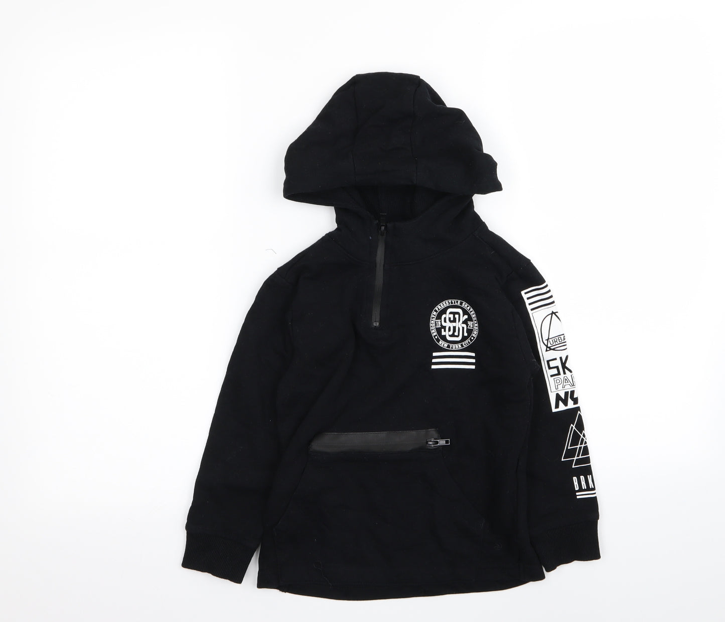 Urban Dept Boys Black   Pullover Jumper Size 6 Years
