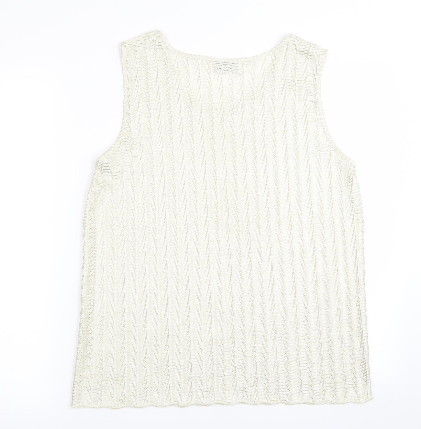 chianti Womens Green   Basic Tank Size 14