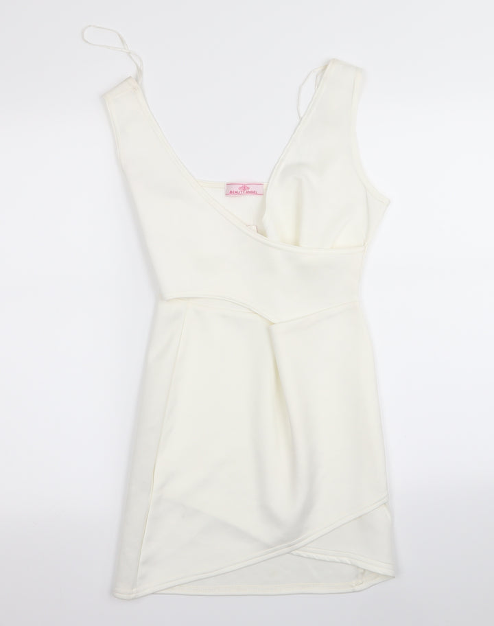 Beauty Angel Womens White   Bodycon  Size M