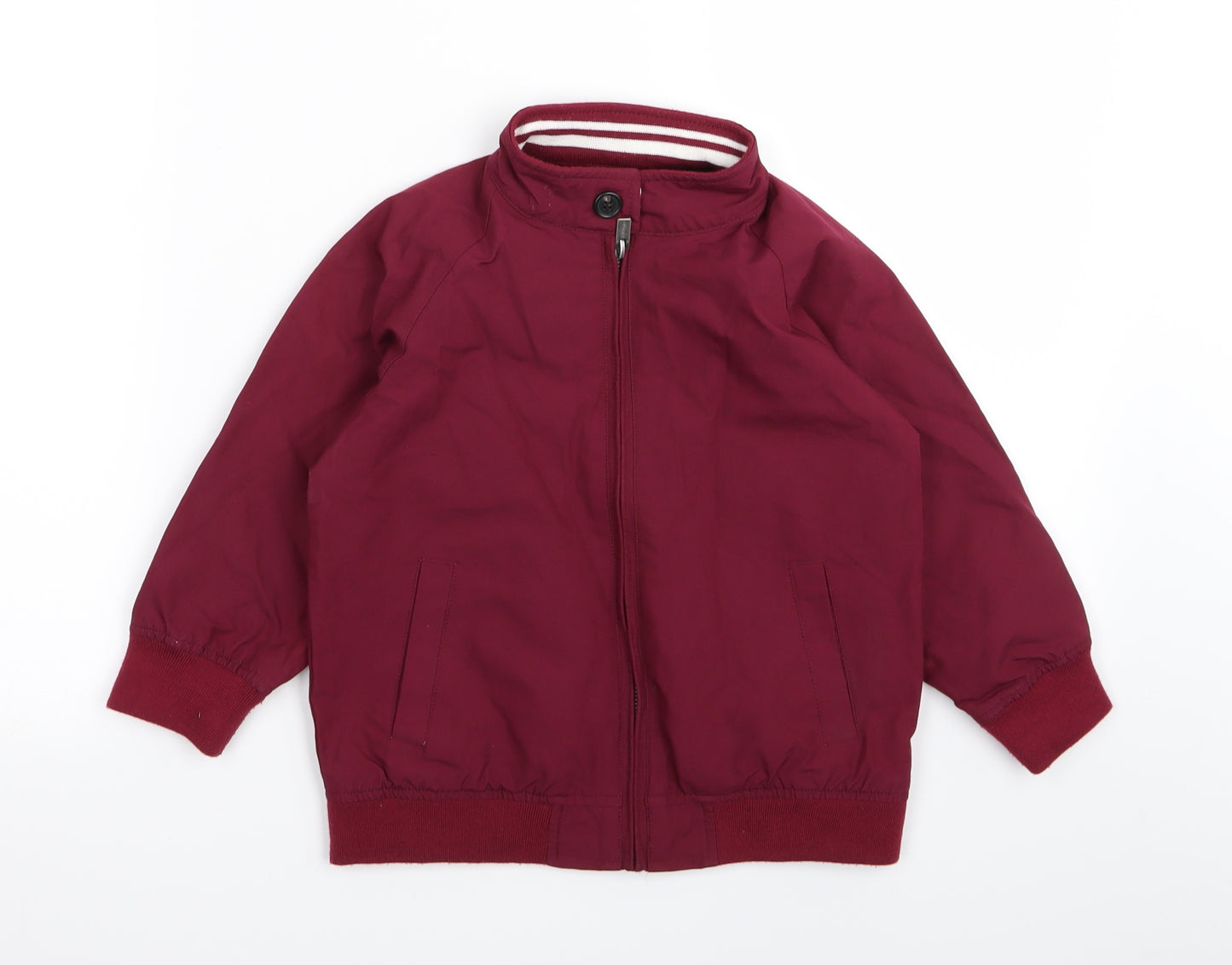 outfit Boys Red   Basic Coat Coat Size 6 Years