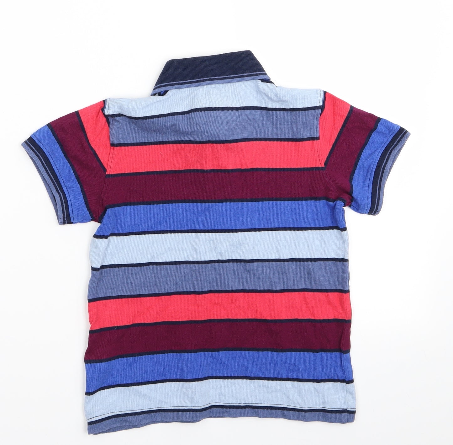 Blue Zoo Boys Multicoloured Striped  Basic Polo Size 7-8 Years