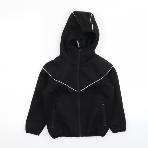 NEXT Boys Black   Full Zip Jumper Size 4 Years