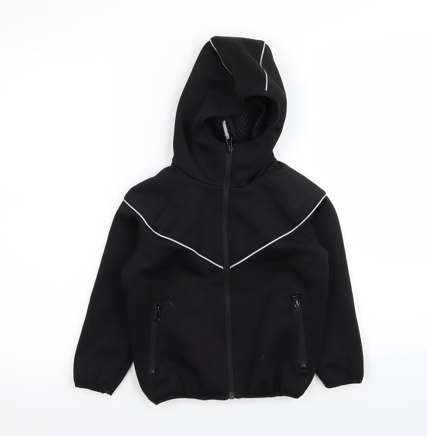 NEXT Boys Black   Full Zip Jumper Size 4 Years