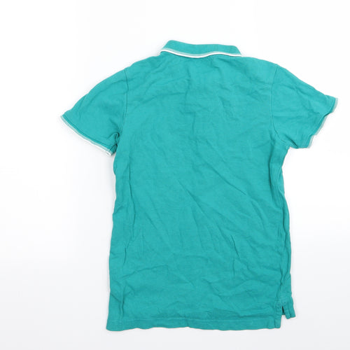 Asda George Boys Green   Basic Polo Size 6-7 Years