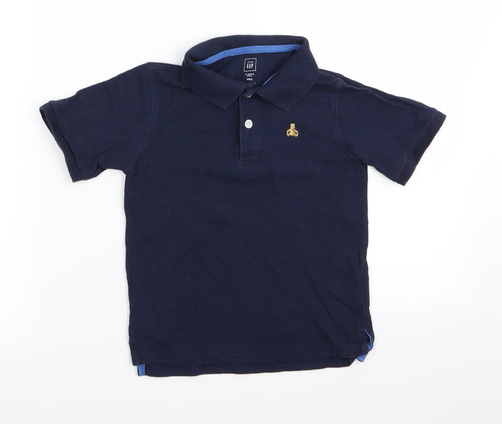 Gap Boys Blue Basic Polo Size 5 Years