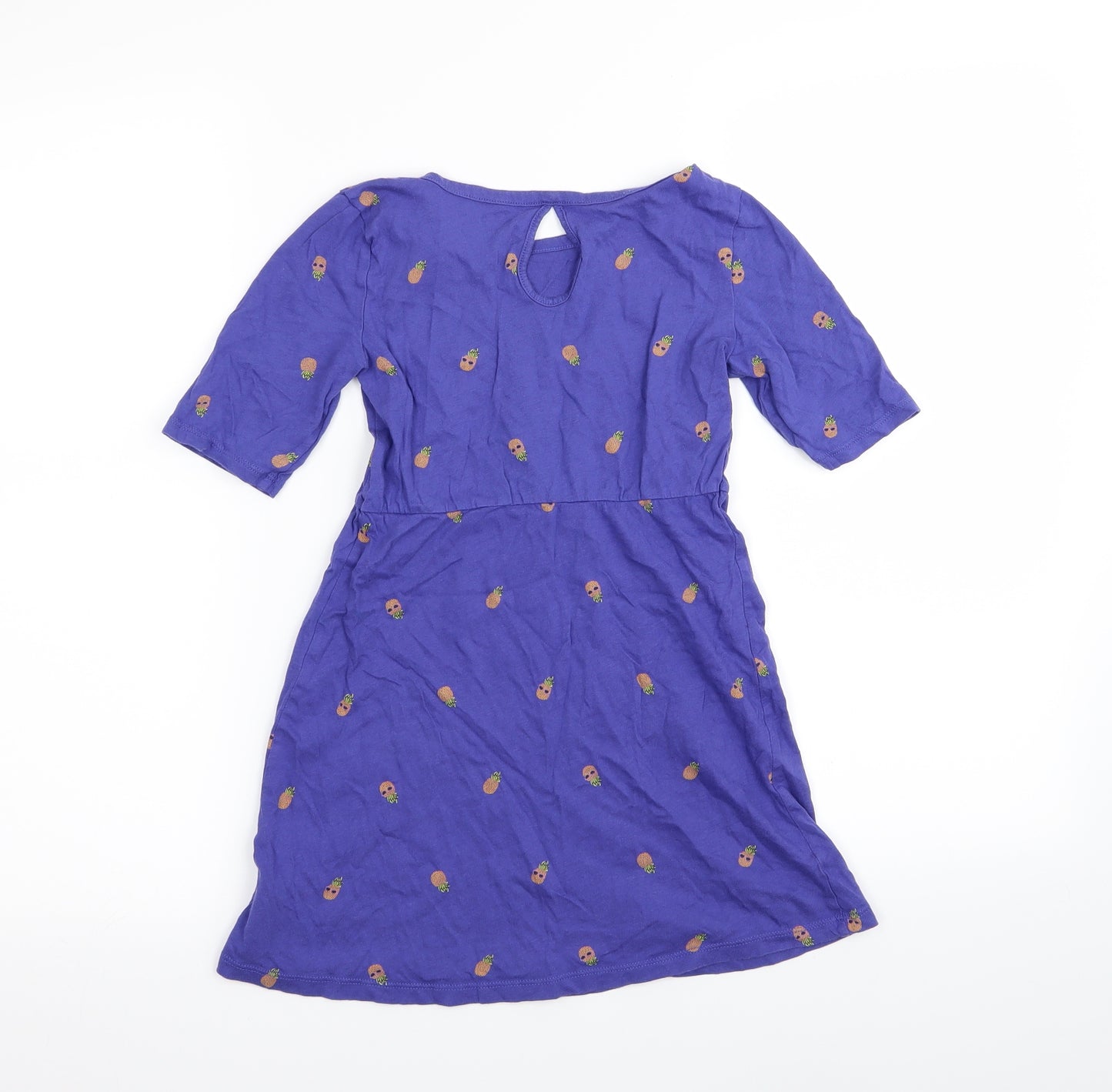 Old Navy Girls Blue   Fit & Flare  Size 6-7 Years