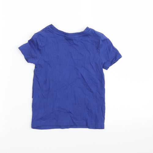 Asda George Boys Blue   Basic T-Shirt Size 18-24 Months  - The Incredibles
