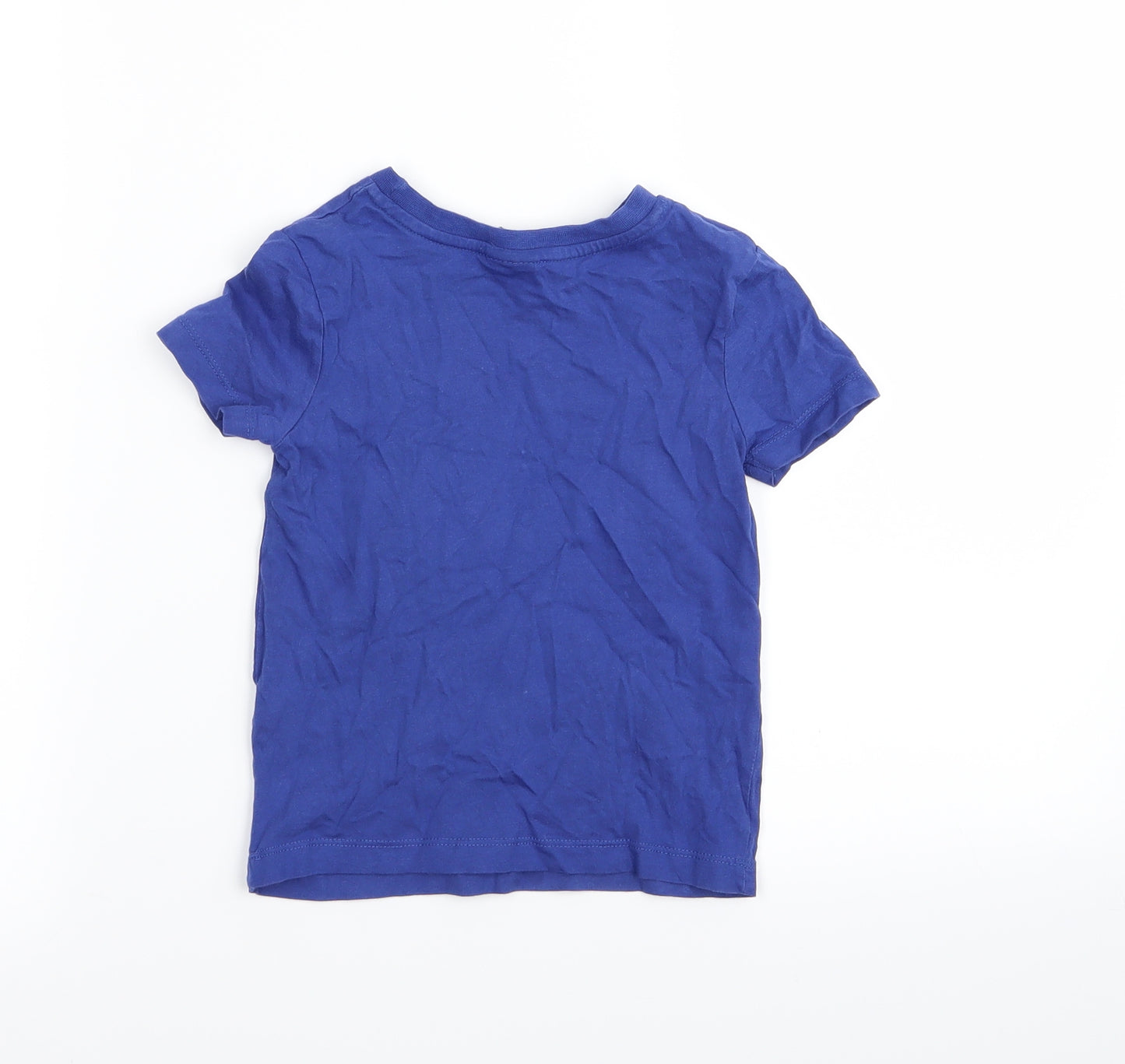 Asda George Boys Blue   Basic T-Shirt Size 18-24 Months  - The Incredibles