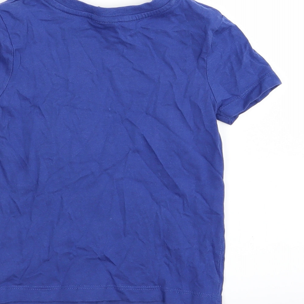 Asda George Boys Blue   Basic T-Shirt Size 18-24 Months  - The Incredibles