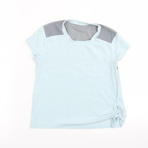 Old Navy Girls Blue   Basic T-Shirt Size 6-7 Years