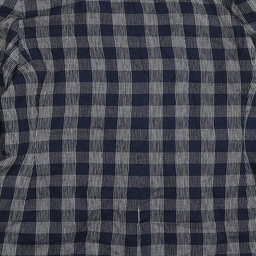 Debenhams Womens Blue Check  Jacket Blazer Size 14