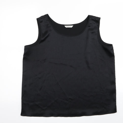 Berkertex Womens Black   Basic Tank Size 16