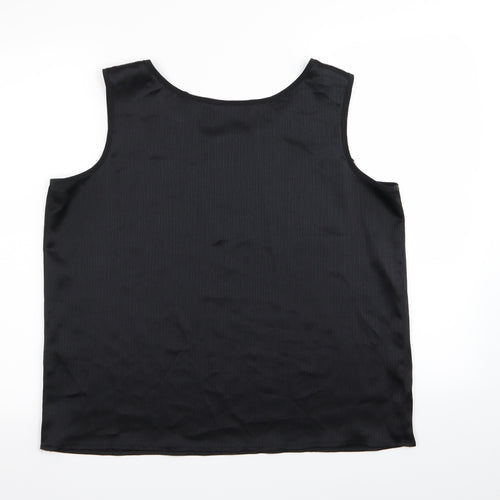 Berkertex Womens Black   Basic Tank Size 16