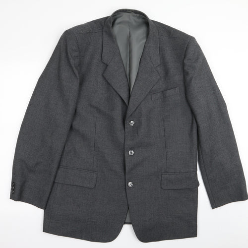 Preworn Mens Grey   Jacket Blazer Size 40