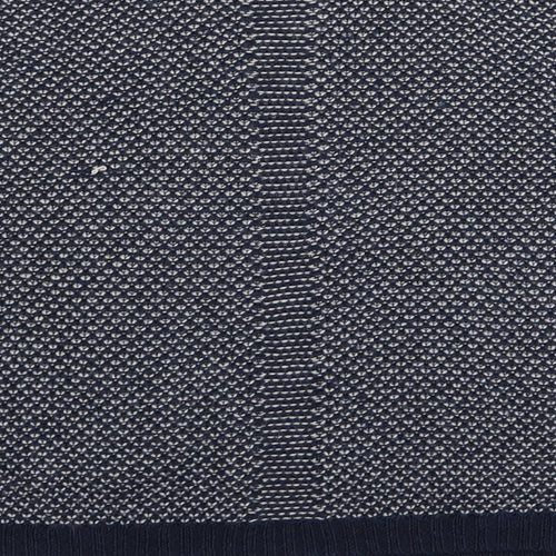 Indigo Womens Blue Houndstooth  Pullover Jumper Size 12