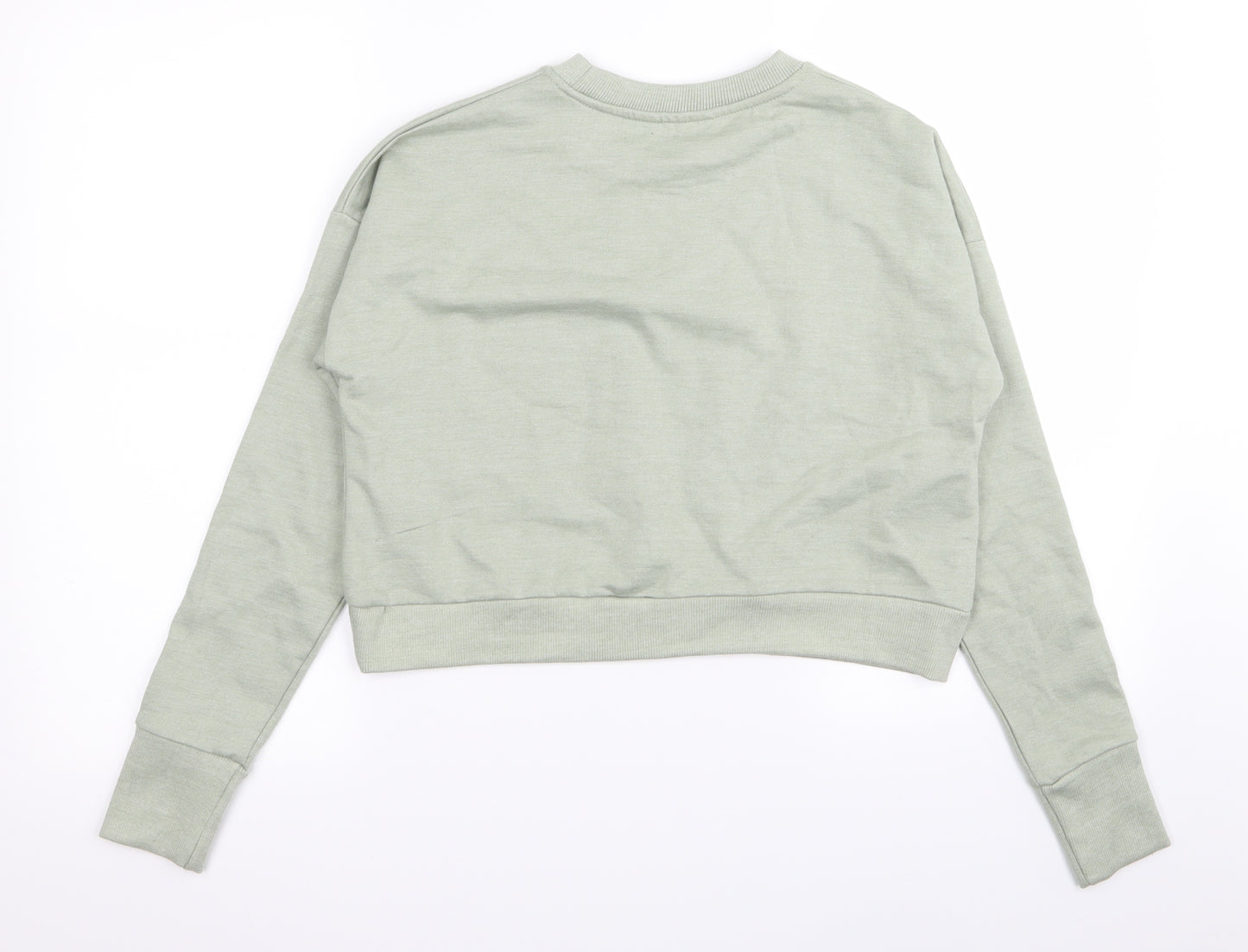 pep and co Womens Green   Pullover Jumper Size S  - crop
