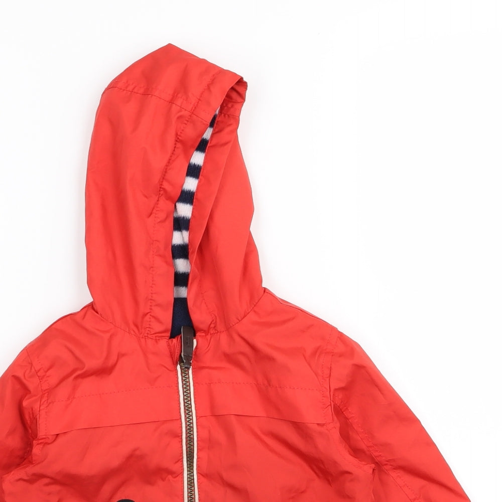 Disney Baby Boys Red   Jacket Coat Size 18-24 Months  - MICKEY MOUSE