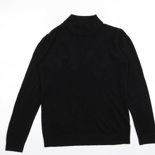anne wyburn Womens Black   Basic T-Shirt Size 10