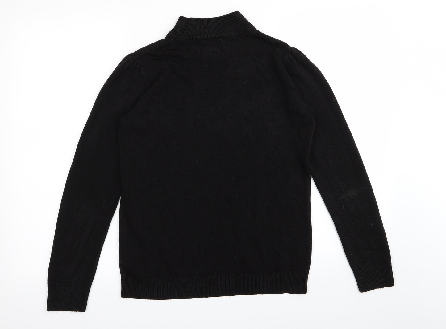 anne wyburn Womens Black   Basic T-Shirt Size 10