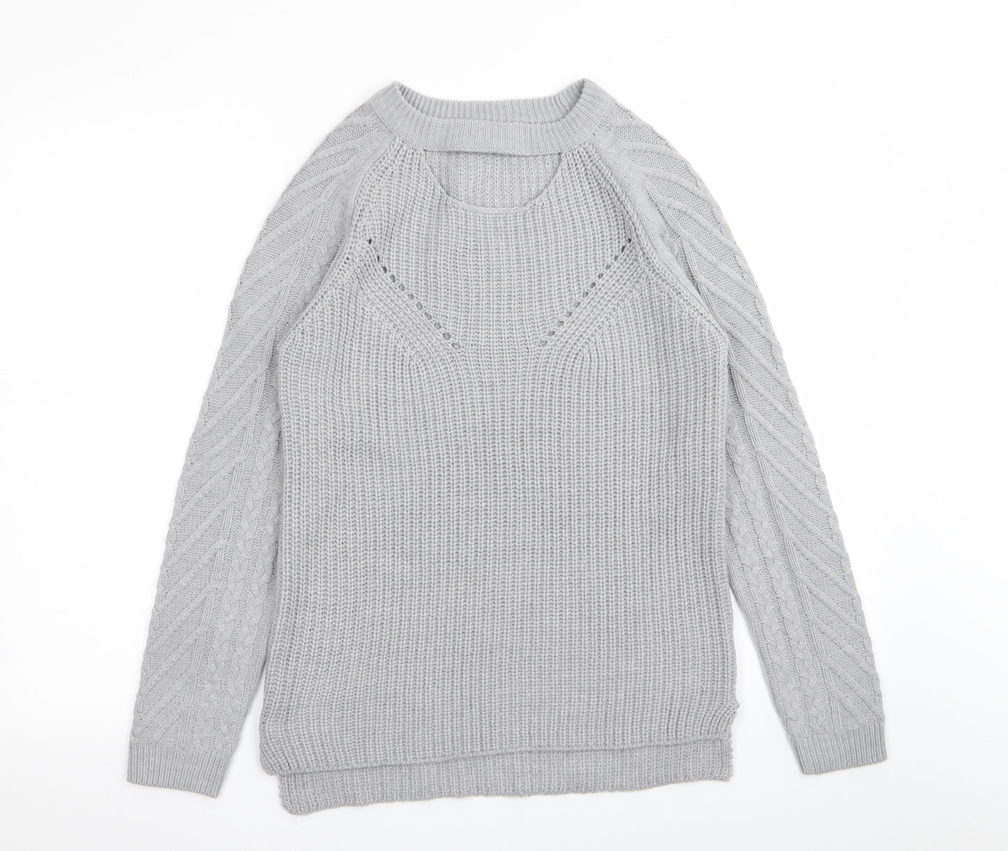 Select Womens Grey   Pullover Jumper Size 14