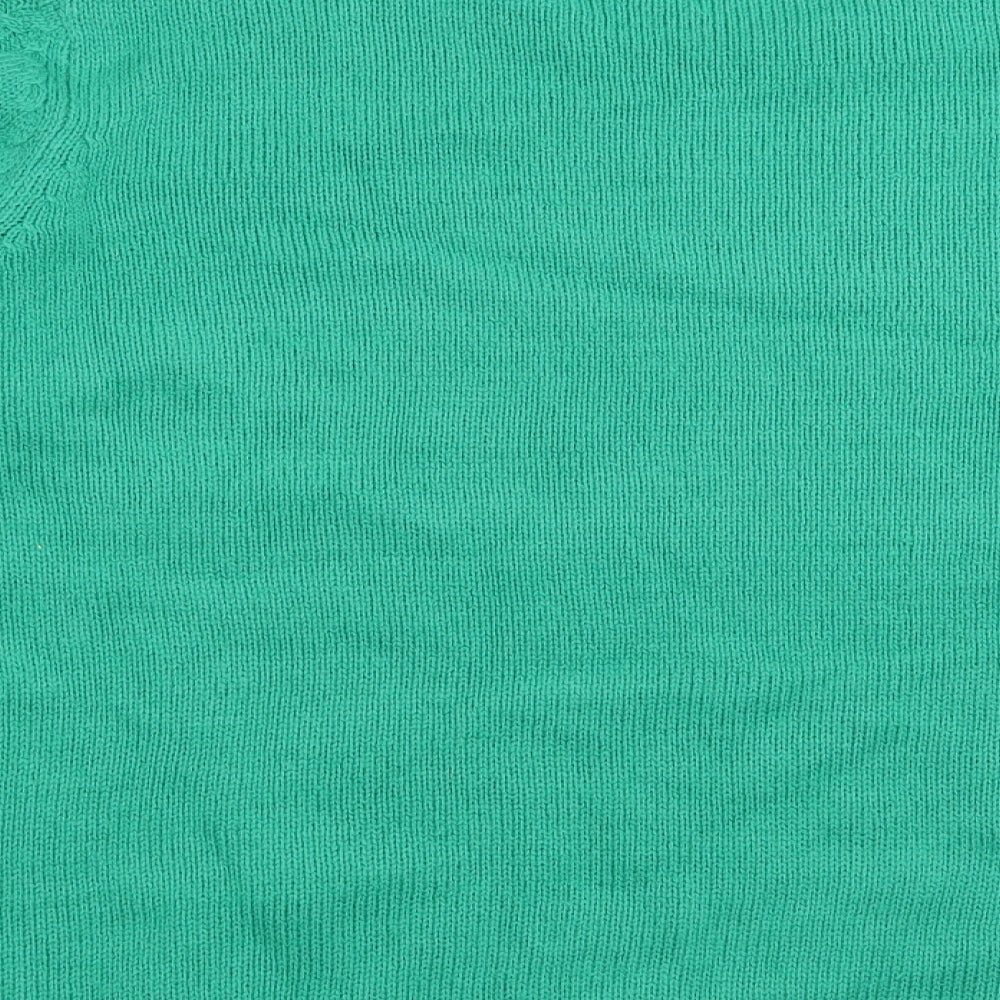isle Womens Green   Pullover Jumper Size 14