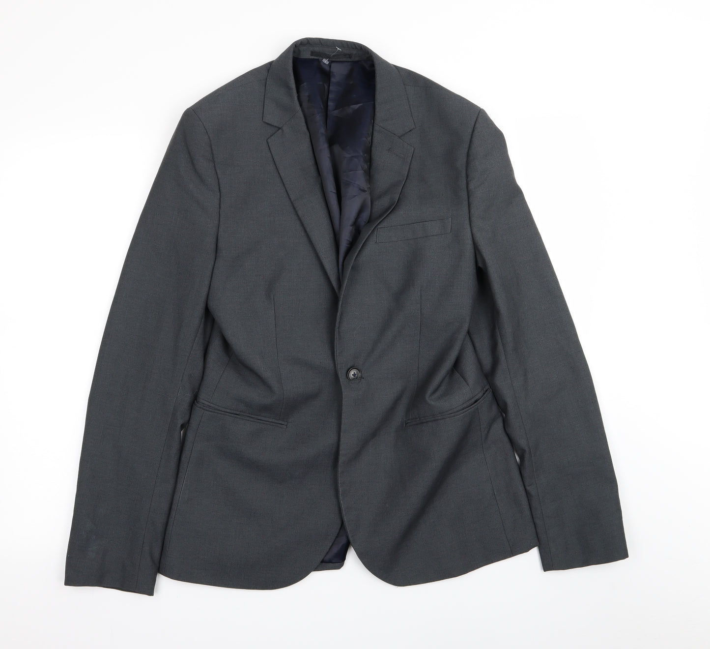 Topman Mens Grey   Jacket Blazer Size 38