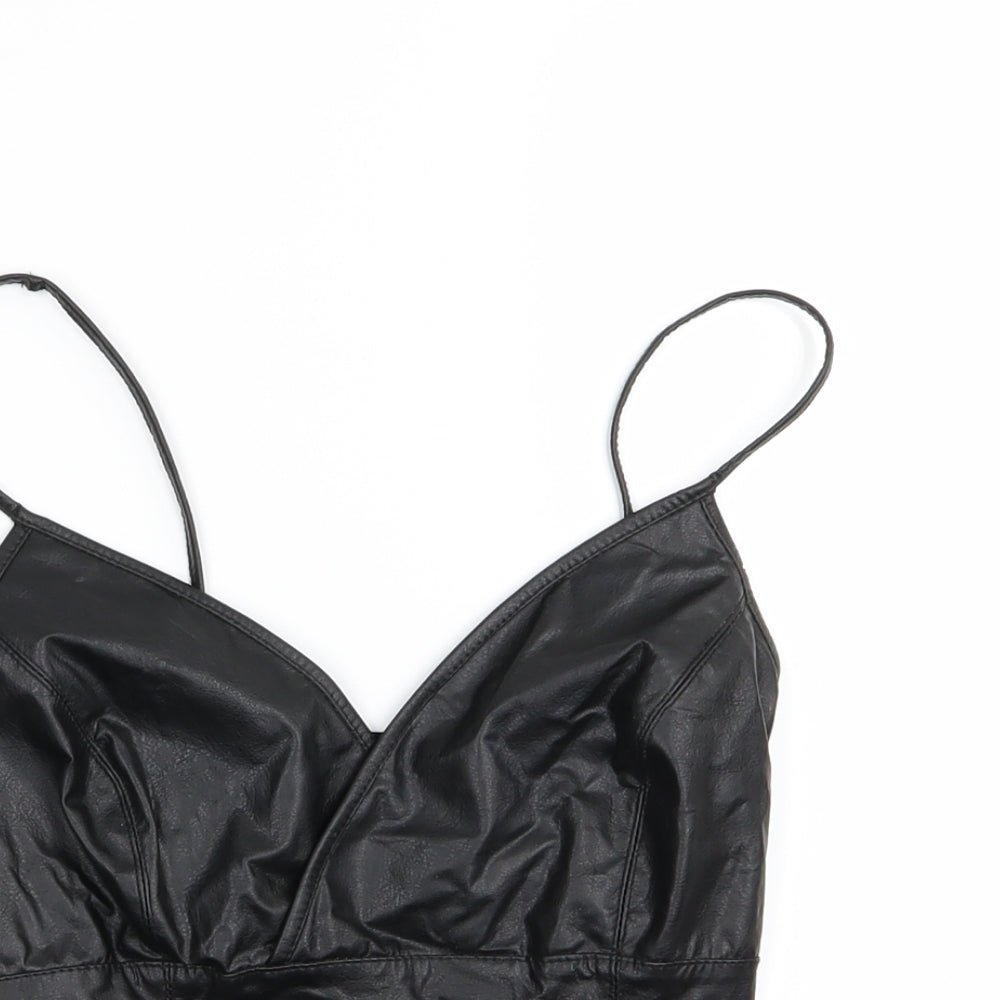 TALC Womens Black   Camisole Tank Size 8