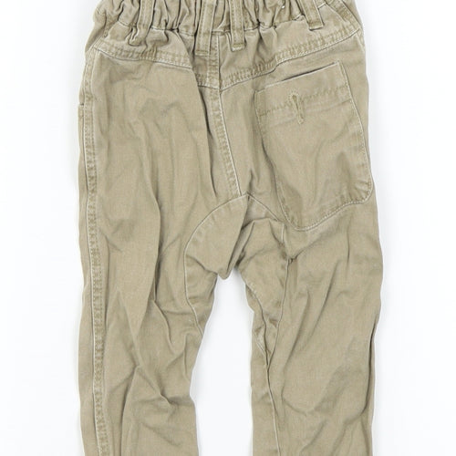NEXT Baby Beige Colourblock  Capri Jeans Size 12-18 Months