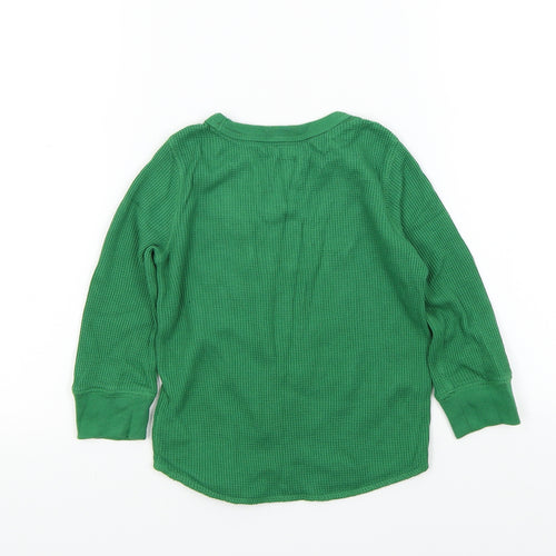 baby gap Boys Green   Pullover Jumper Size 2 Years  - Raindeer christmas
