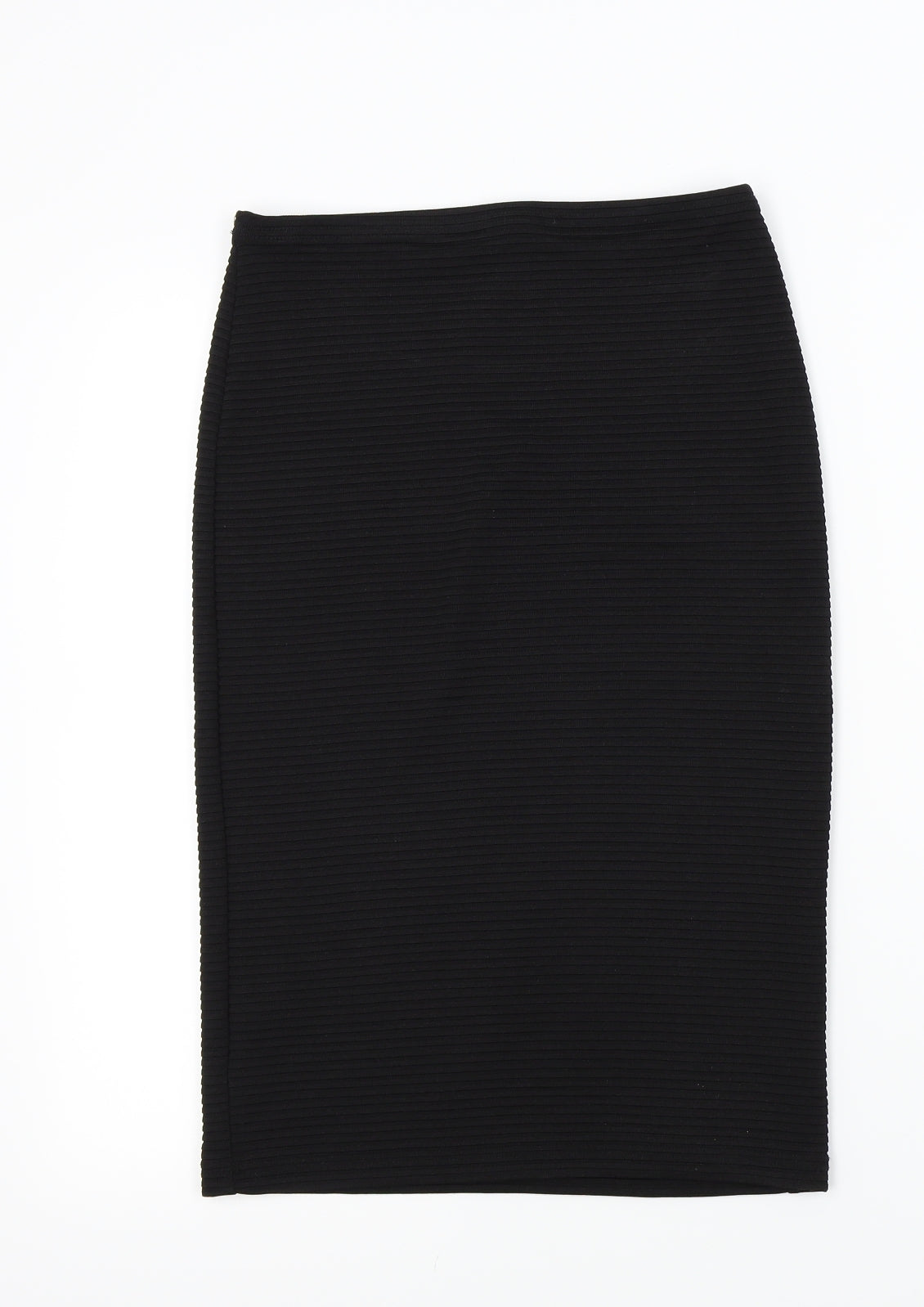 Topshop Womens Black   A-Line Skirt Size 8