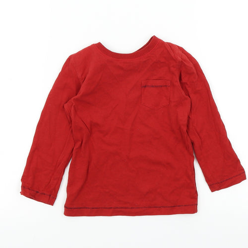 NEXT Baby Red   Basic T-Shirt Size 18-24 Months